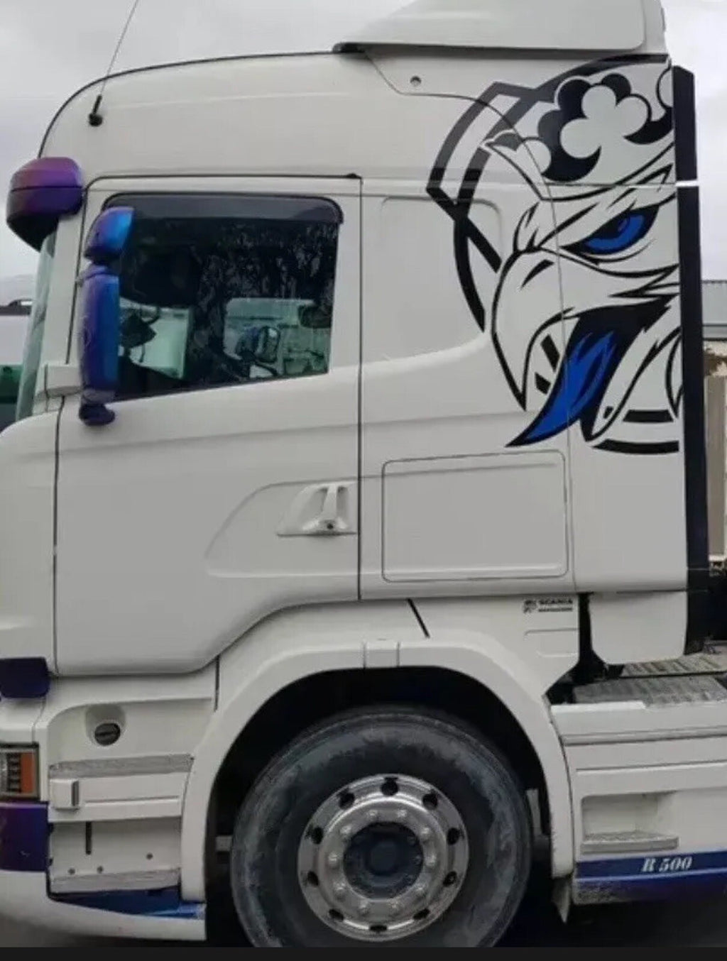 SCANIA Truck Svempa Griffin sticker decal Graphics. Pair *Any Colour
