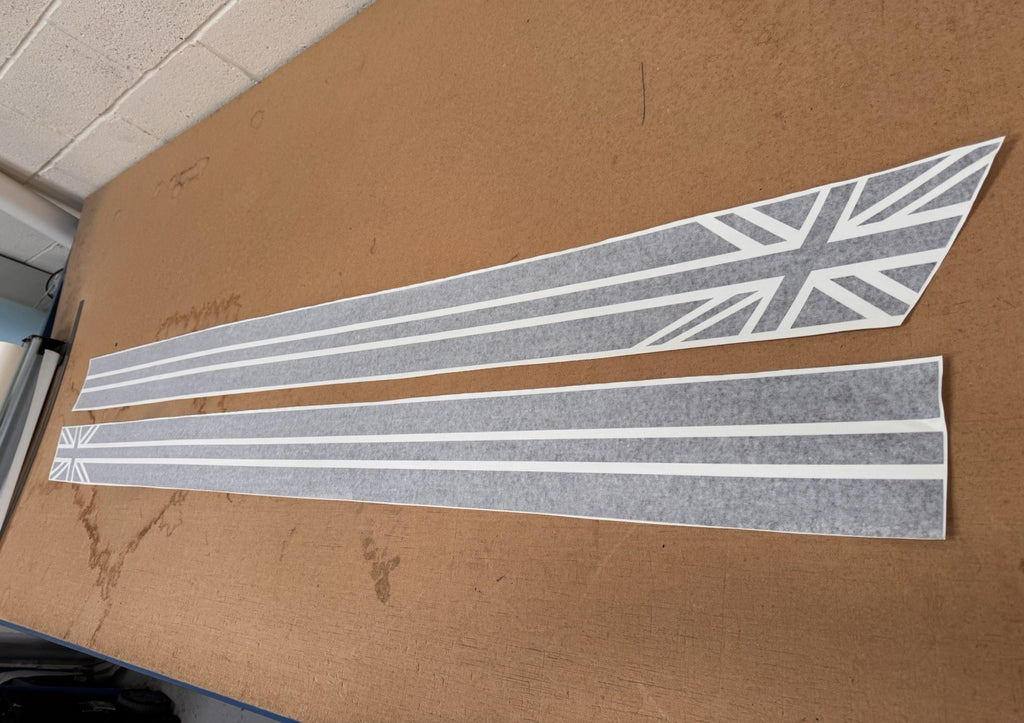 to fit LAND ROVER EVOQUE 2011-present UNION JACK DECALS STICKERS STRIPES