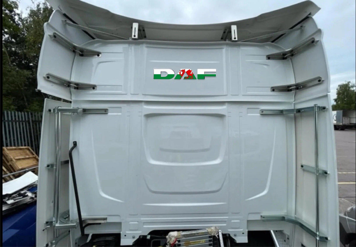 DAF XF / XG WELSH FLAG REAR Cab sticker decal For New Gen 2022-25 truck