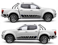 Fits Nissan NP300 (BLUE) NAVARA 2016 - 22 N-Guard STYLE decal PRINTED Stickers.