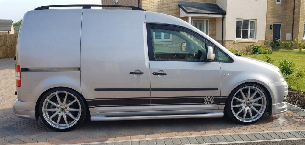 VW CADDY Side Stripes stickers graphics (both sides) *Any Colour