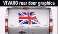 VAUXHALL VIVARO UNION JACK FLAG GB BRITISH CAMPER VAN STICKERS GRAPHICS