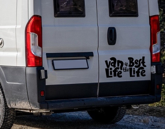 VAN LIFE is the BEST LIFE. CAMPER VAN GRAPHICS STICKERS DECALS *Any Colour