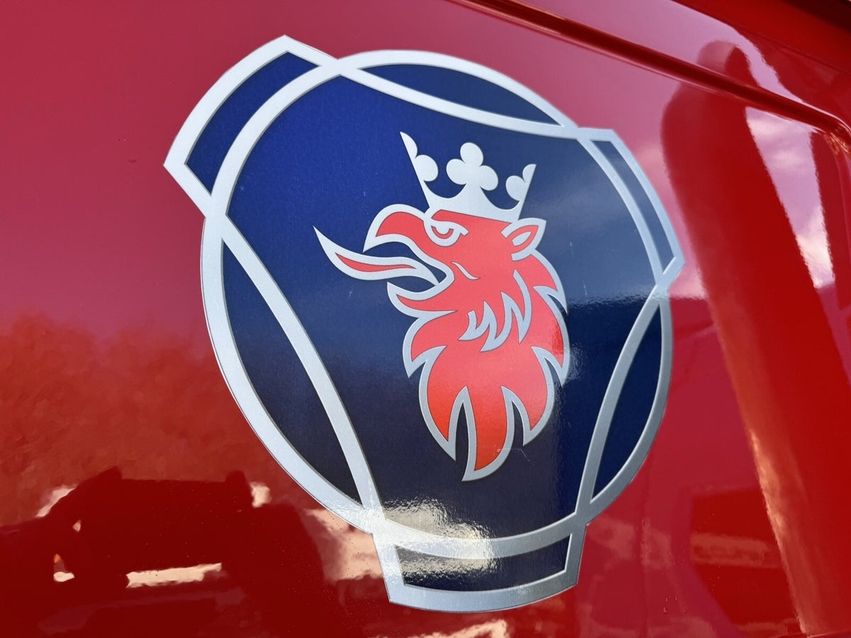 SCANIA Griffin logo sticker decal 350mm PRINTED.