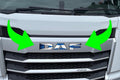 DAF XF / XG SCOTLAND FLAG Front Cab sticker decal For New Gen 2022-26