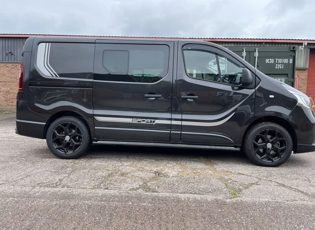 FITS RENAULT TRAFIC SPORT VINYL GRAPHICS STICKERS DECALS STRIPES  *ANY COLOUR