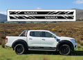 Nissan NP300 NAVARA 2016 - 22 Side 2 x Stickers decals graphics *Any Colour