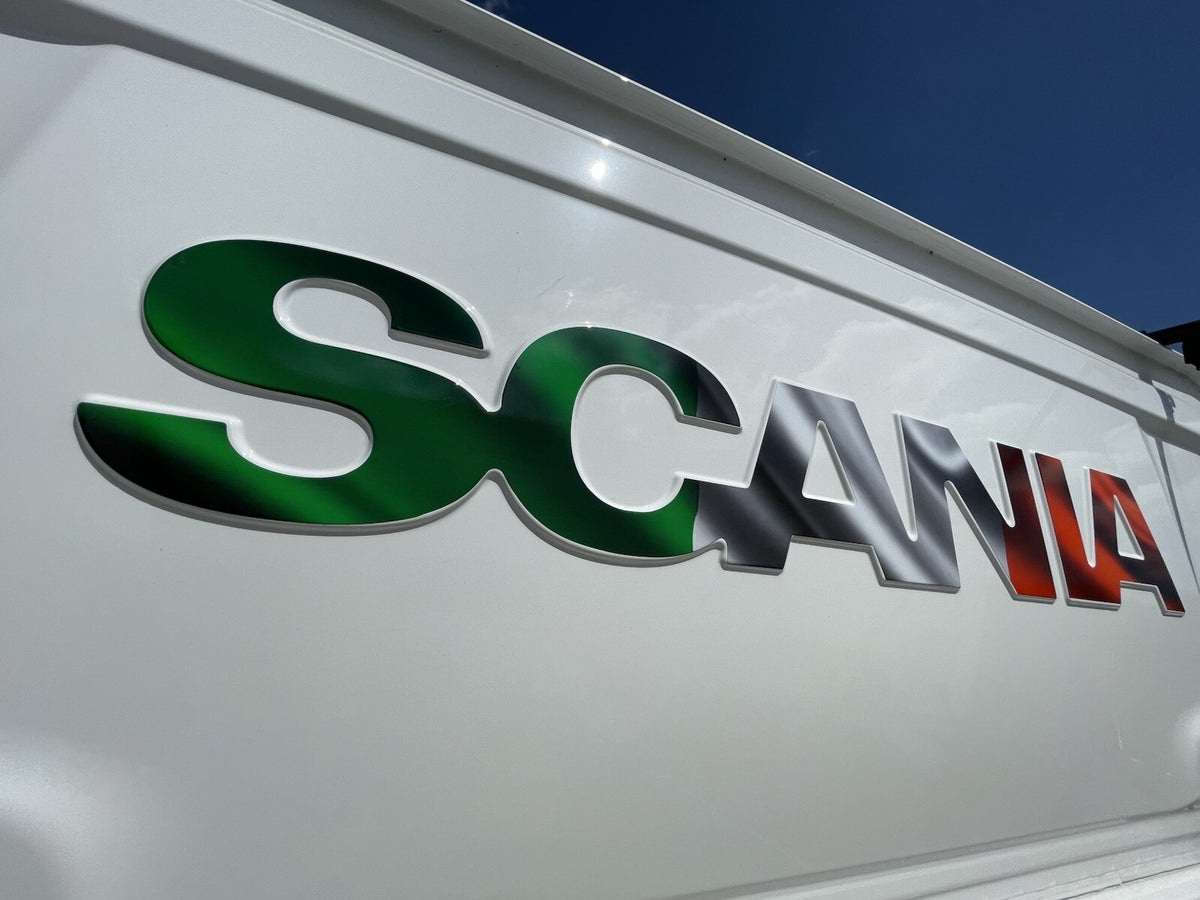 SCANIA Rear Cab IRELAND 🇮🇪 FLAG sticker decal for New gen cab 2017-25