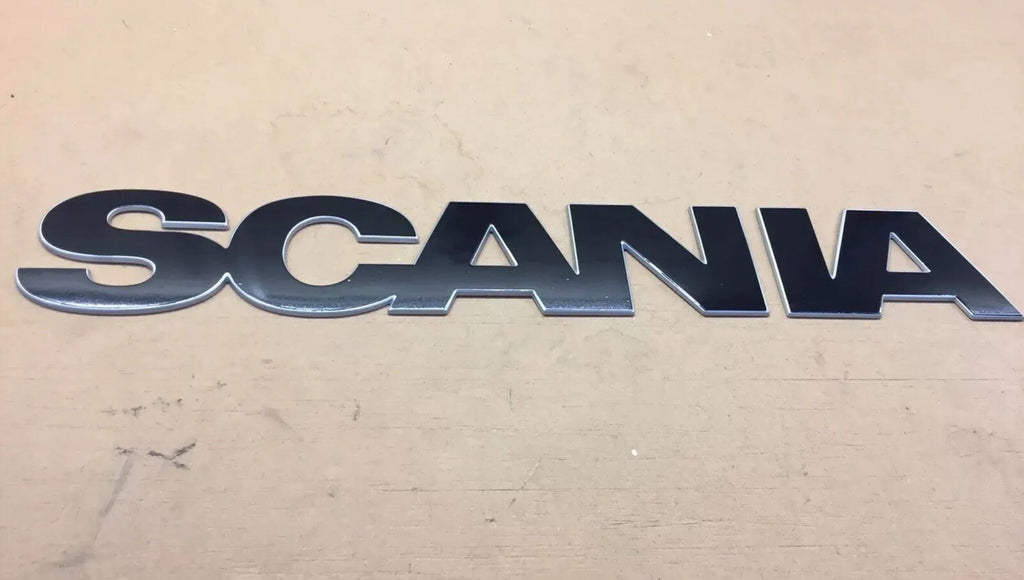 Fits SCANIA  G & P Cab Front Badge sticker decal. New Gen 2017-26 *Any Colour.