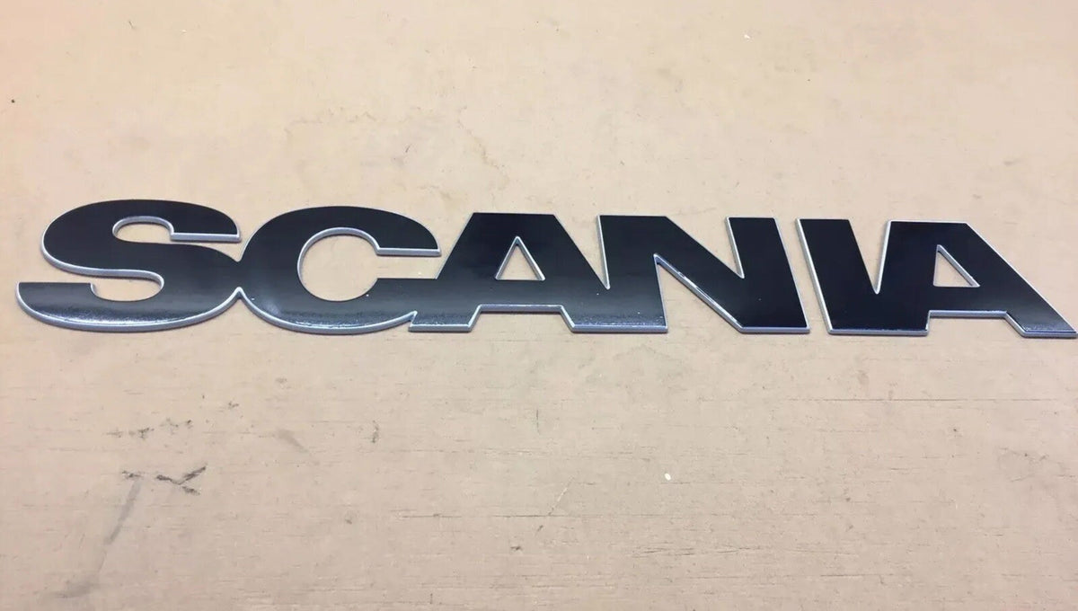 Fits SCANIA  G & P Cab Front Badge sticker decal. New Gen 2017-26 *Any Colour.