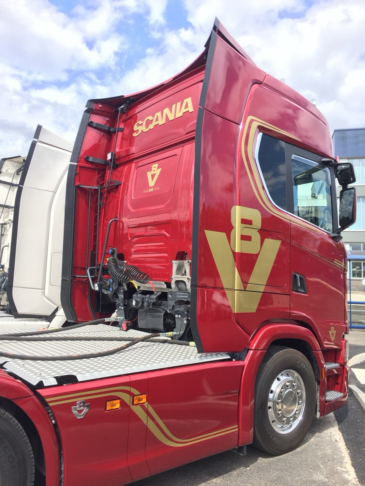 SCANIA V8 Anniversary Decals, Stickers, Graphics. New Generation. 2017-25