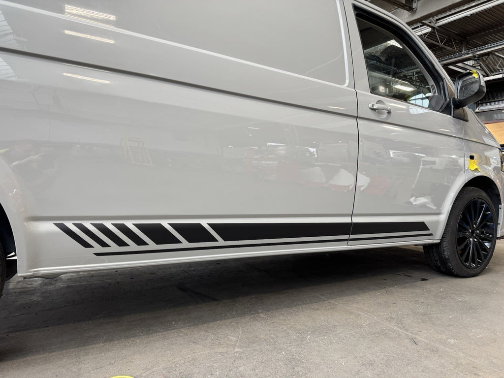 Camper Sides Stripes Decal Stickers Graphics Vinyl Fit VW Transporter T5 T6 T6.1