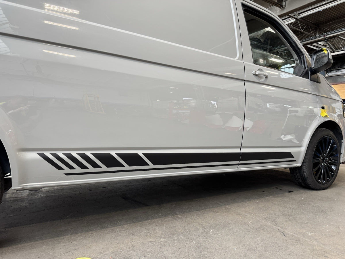 Camper Sides Stripes Decal Stickers Graphics Vinyl Fit VW Transporter T5 T6 T6.1