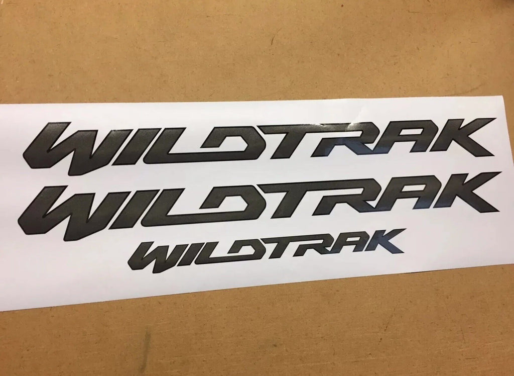 Fits FORD RANGER WILDTRAK sides & Rear Stickers Decals. 2 Colour 12-19