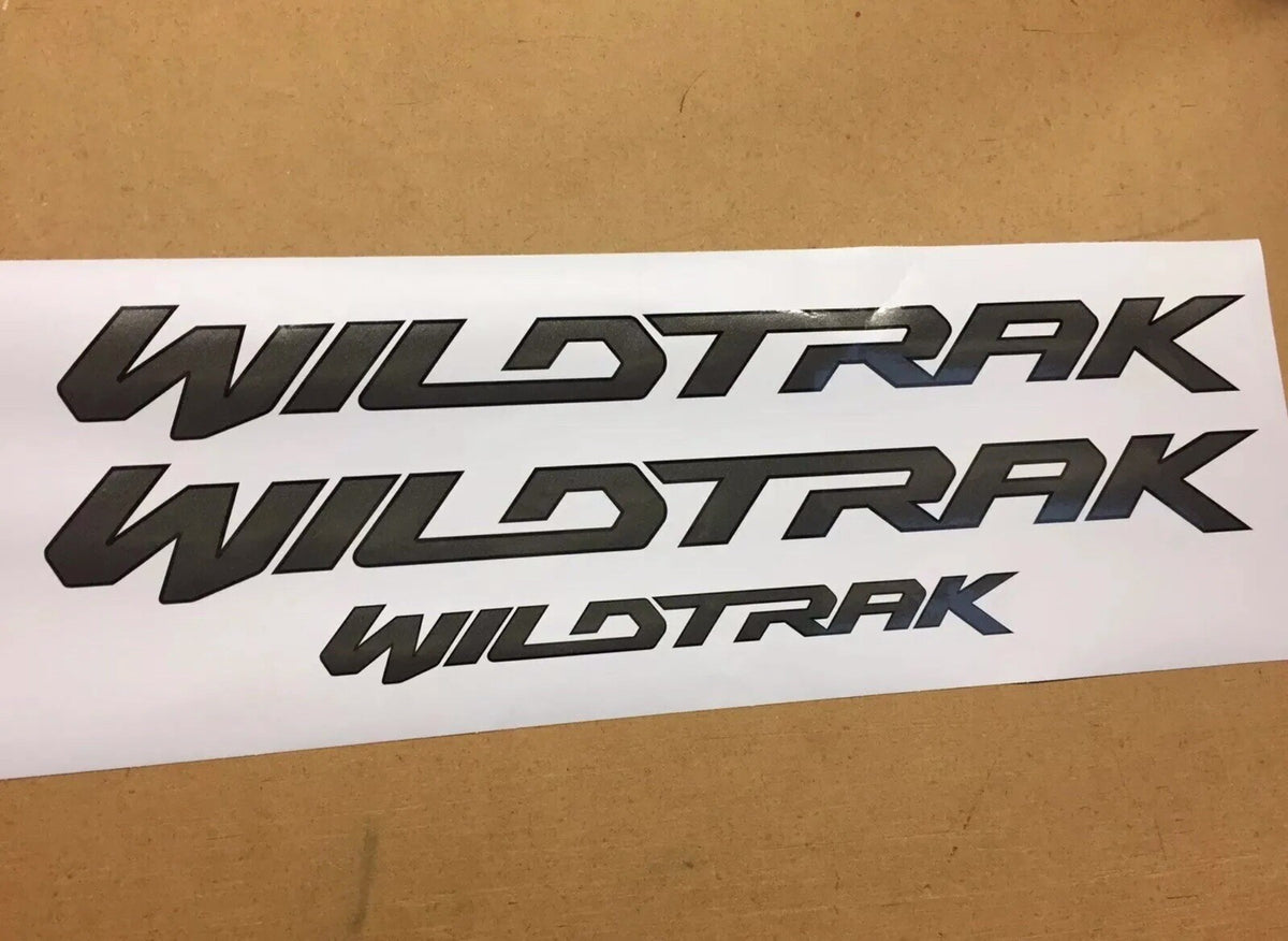 Fits FORD RANGER WILDTRAK sides & Rear Stickers Decals. 2 Colour 12-19