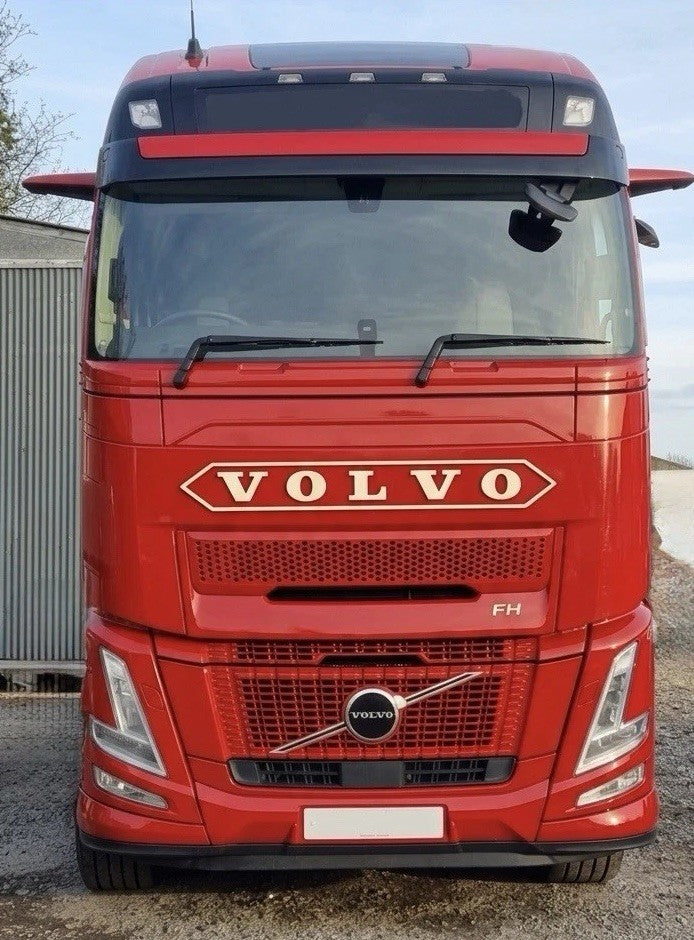 VOLVO FH AERO FRONT Cab sticker decal . 2024 - Present *Any Colour.