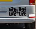 VW VAN LIFE is the BEST LIFE. CAMPER VAN GRAPHICS STICKERS DECALS *Any Colour