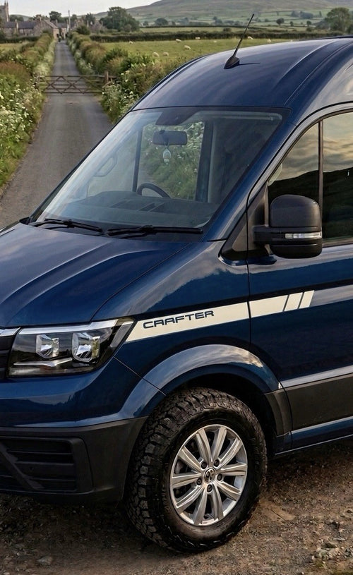 Crafter Wing Vinyl Decal Kit - ALL CRAFTERS TGE-  Stickers Camper van vinyl MAN