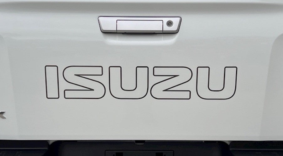 Isuzu D-Max D Max TAILGATE DECAL VINYL GRAPHIC STICKER PICKUP 4X4 TRUCK
