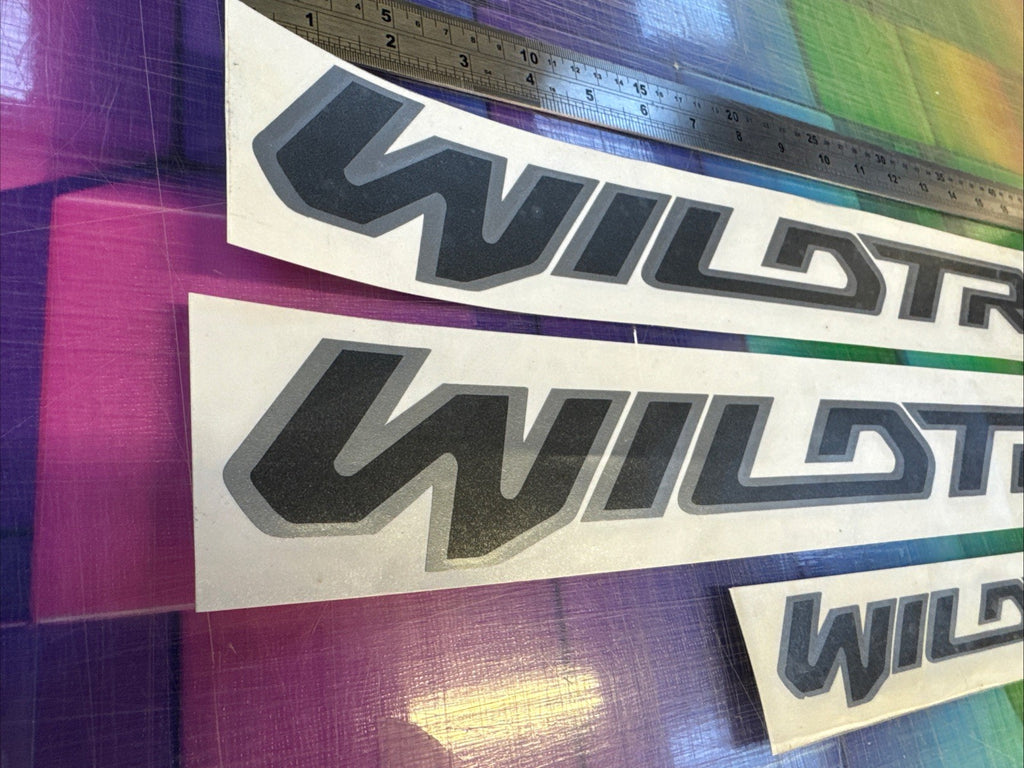 FORD RANGER WILDTRAK Stickers sides & Rear Decals. 2 Colour 2019-2021