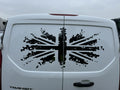 UNION JACK FLAG  sticker  to fit FORD CONNECT CAMPER VAN GRAPHICS *Any Colour