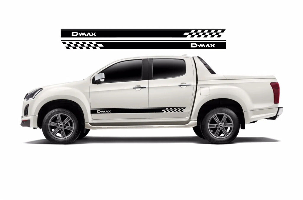 Isuzu D-Max Side Stripe/Decals/Vinyl Sticker, Graphics *any Colour