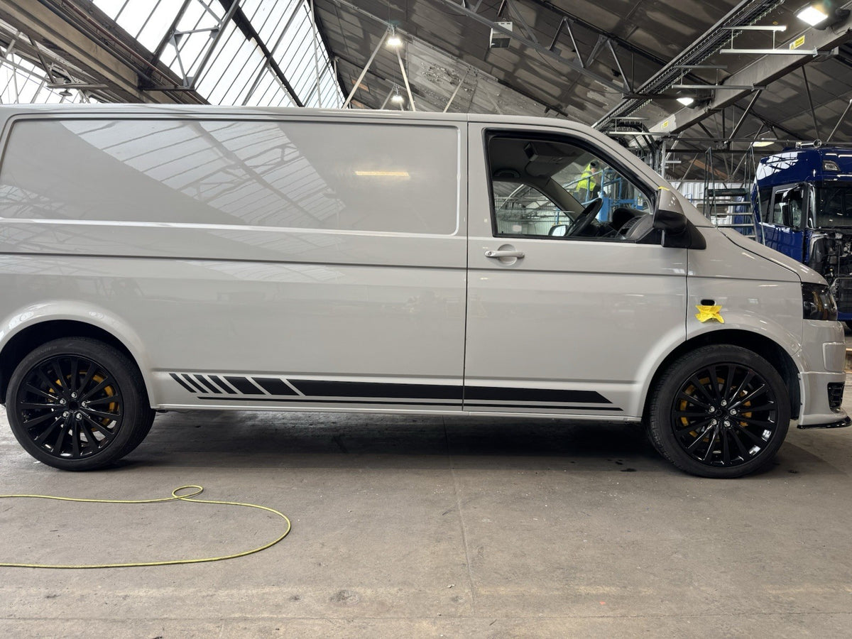Camper Sides Stripes Decal Stickers Graphics Vinyl Fit VW Transporter T5 T6 T6.1