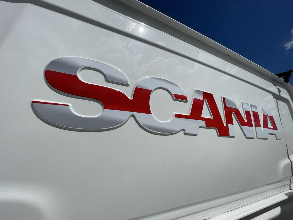 SCANIA Rear Cab ENGLAND St. George FLAG sticker decal for New gen cab 2017-25