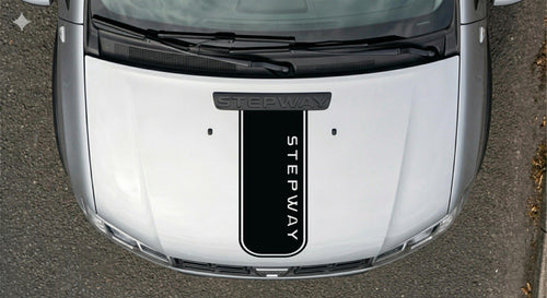 DACIA SANDERO STEPWAY Bonnet. VINYL GRAPHICS STICKERS DECALS STRIPES *ANY COLOUR