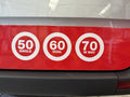 VAN DRIVERS SPEED LIMIT TRUCK WORK CAR STICKER DECAL