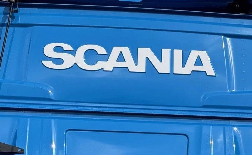 SCANIA Rear Cab sticker decal For New generation 2017-25 truck *Any Colour