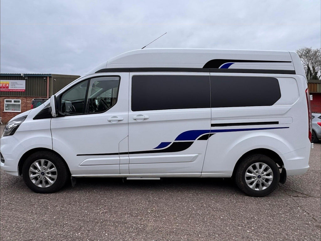 MOTORHOME GRAPHICS STICKERS STRIPES CAMPER VAN MOTORHOME *ANY VAN *Any Colour