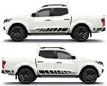 Fits Nissan NP300 NAVARA (BLUE) 2016-22 N-Guard style decal PRINTED Stickers.
