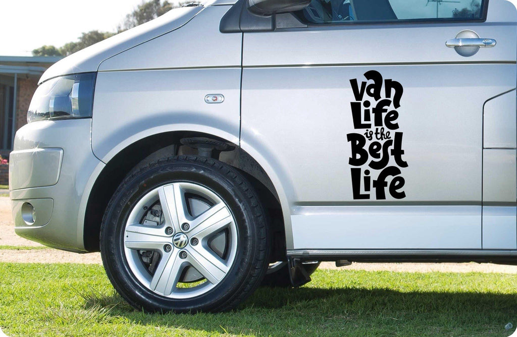 VAN LIFE is the BEST LIFE. CAMPER VAN GRAPHICS STICKERS DECALS *Any Colour