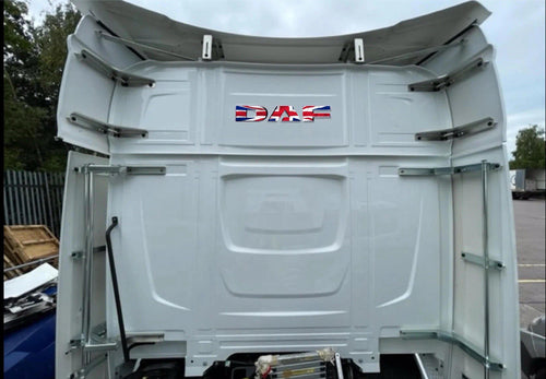 Custom Union Jack Badge Overlay Decal – Fits DAF XF / XG (2022 onwards)