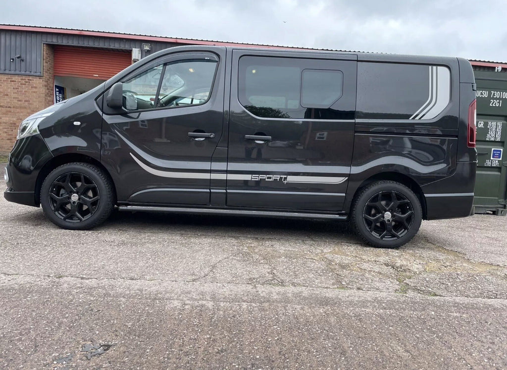 FITS RENAULT TRAFIC SPORT VINYL GRAPHICS STICKERS DECALS STRIPES  *ANY COLOUR