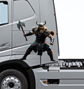 Volvo truck decals x 2.  VIKING graphic sticker FULL COLOUR PRINTED FH FM FL FMX