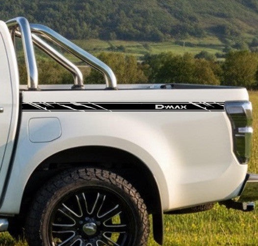Isuzu D-Max  Side Stripe Decals Vinyl Stickers Graphics X 2 *Any Colour