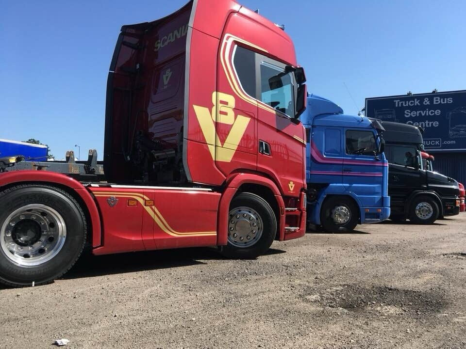 SCANIA V8 Anniversary Decals, Stickers, Graphics. New Generation. 2017-25