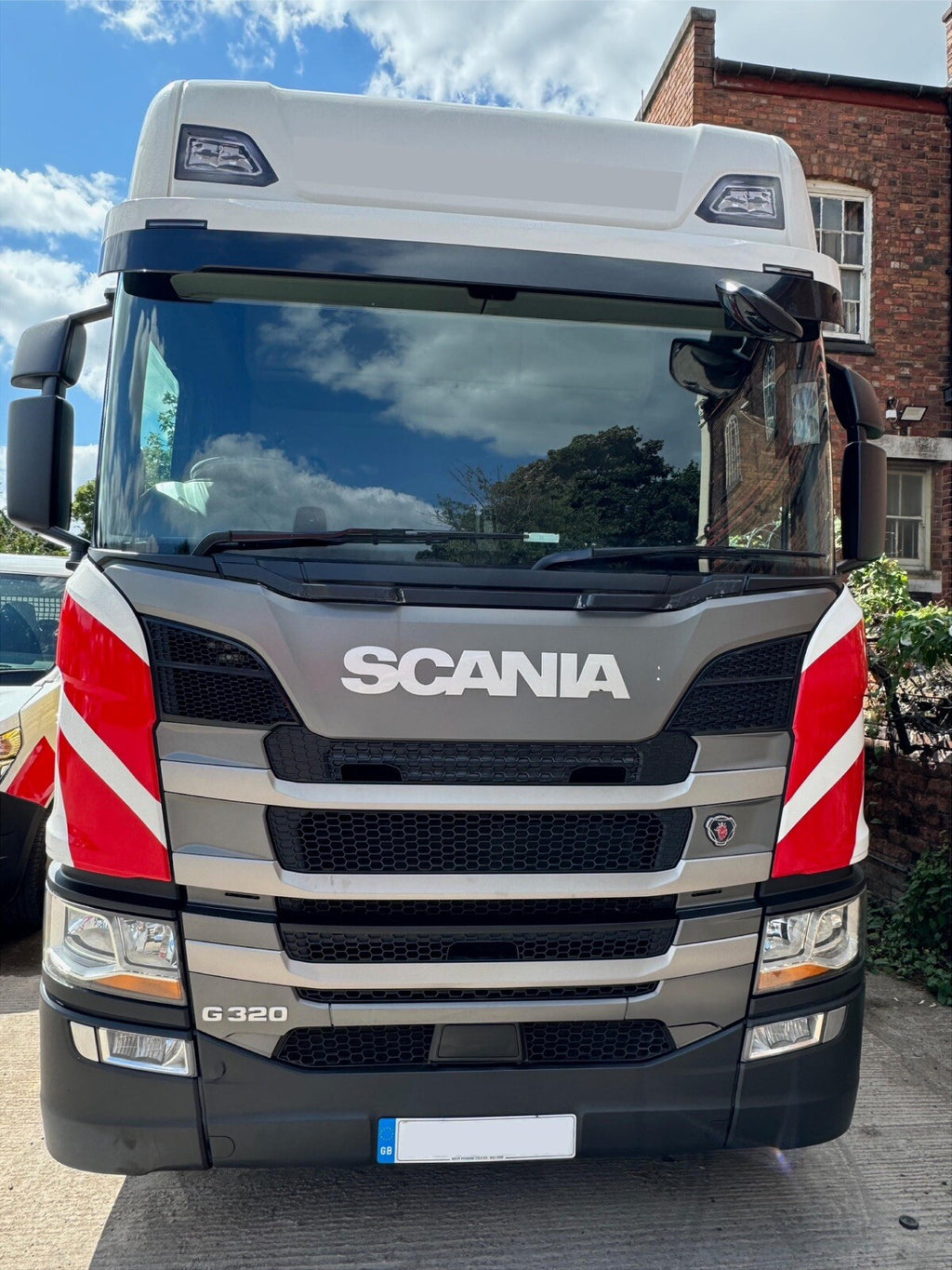 SCANIA Roof Lights Printed Decals for New Generation 2017-26 truck. Stickers X2