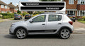 DACIA SANDERO Side Stripes VINYL GRAPHICS STICKERS DECALS  *ANY COLOUR