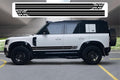 to fit LAND ROVER DEFENDER UNION JACK DECALS STICKERS STRIPES