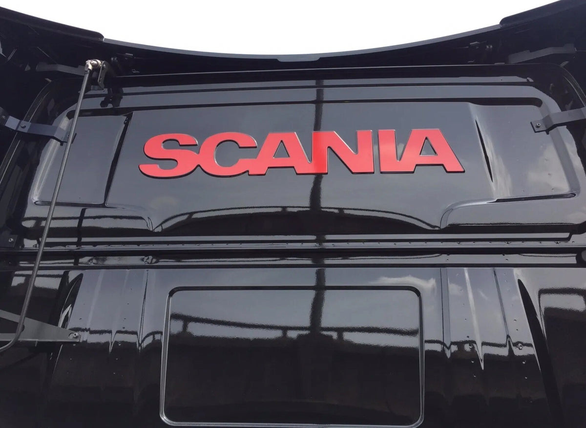 SCANIA Rear Cab sticker decal For New generation 2017-25 truck. Any Colour.