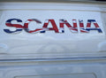 SCANIA Rear Cab UNION JACK sticker decal for New generation cab 2017-26