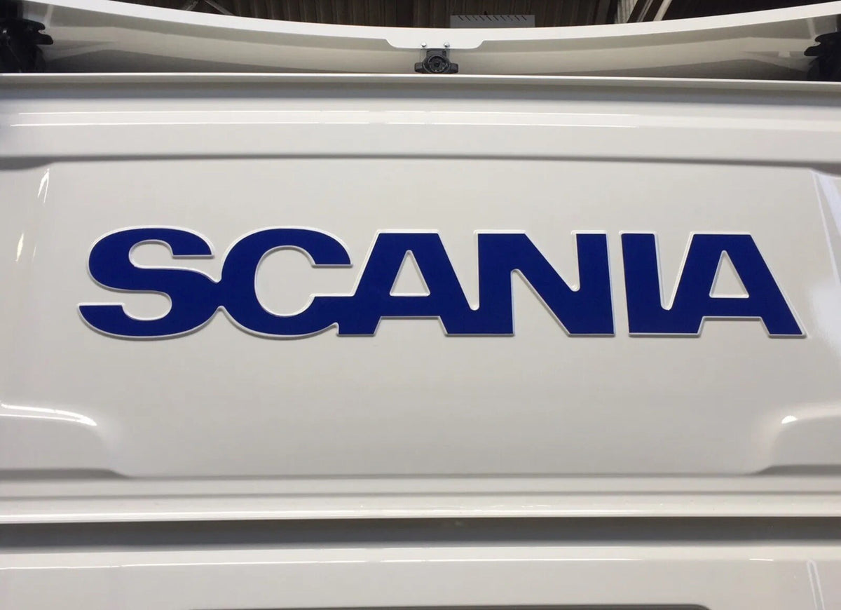 SCANIA Rear Cab sticker decal For New generation 2017-25 truck. Any Colour.