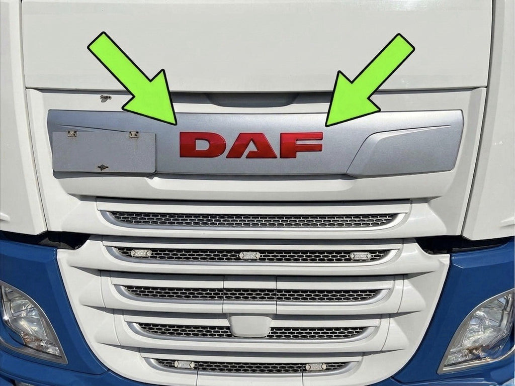 DAF XF  106 Front Cab sticker decal For 2018-23 truck *Any Colour.