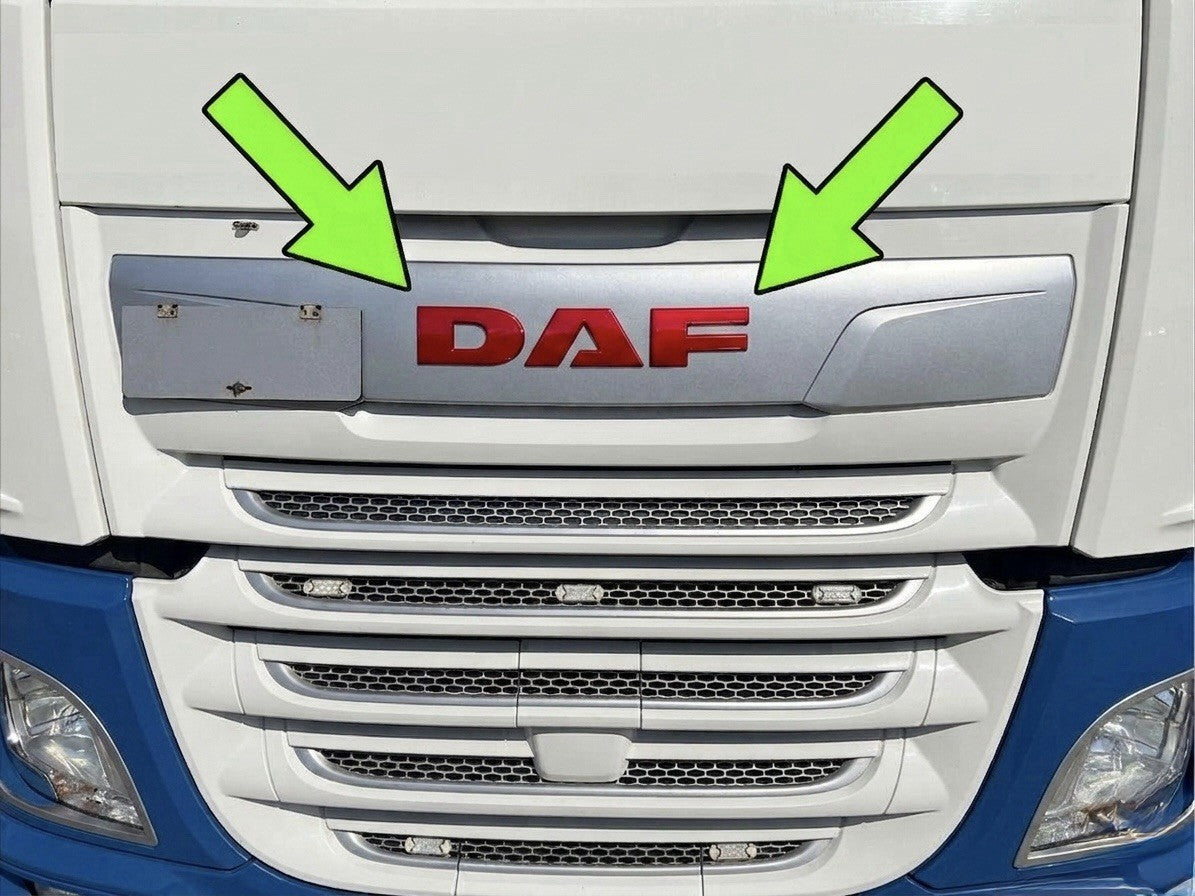 DAF XF  106 Front Cab sticker decal For 2018-23 truck *Any Colour.