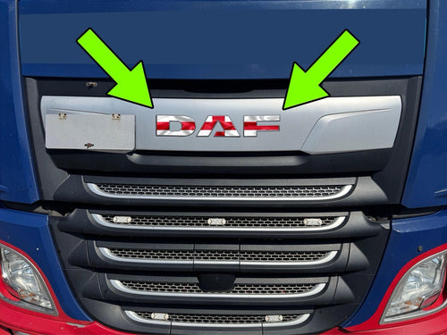 DAF CF  106 ENGLAND St. George FLAG Front Cab sticker decal For 2018-23 truck