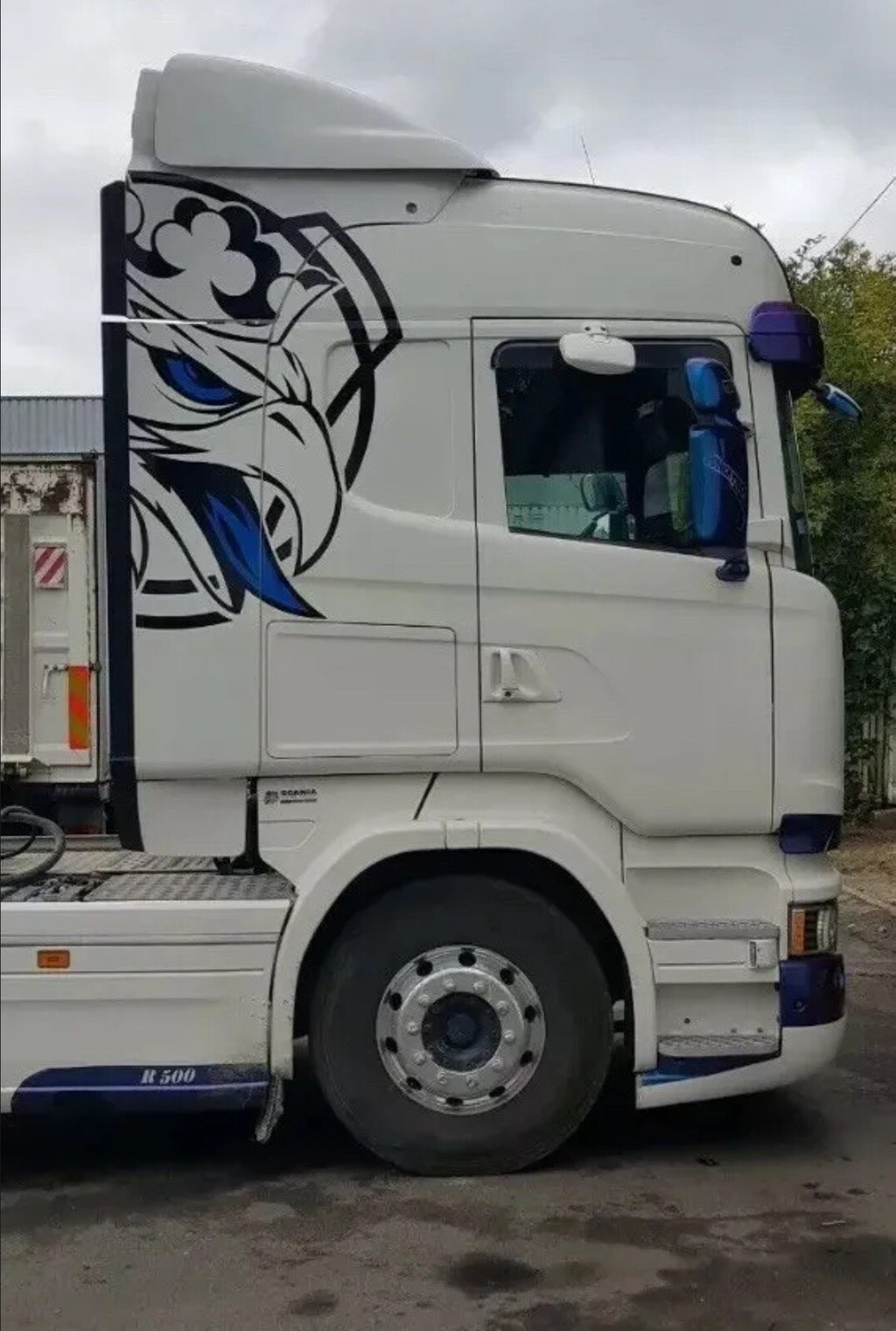 SCANIA Truck Svempa Griffin sticker decal Graphics. Pair *Any Colour