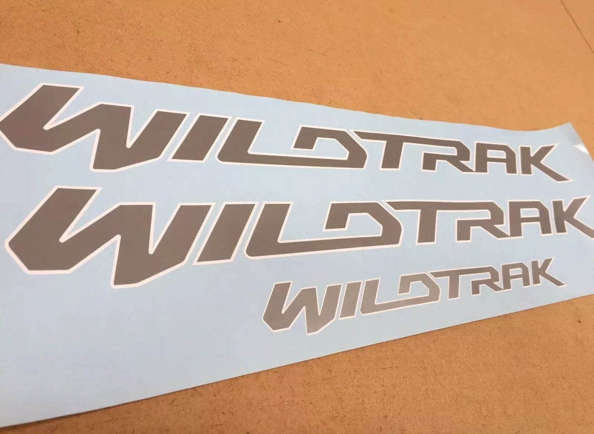 Fits FORD RANGER WILDTRAK sides & Rear Stickers Decals. 2 Colour. 12-19